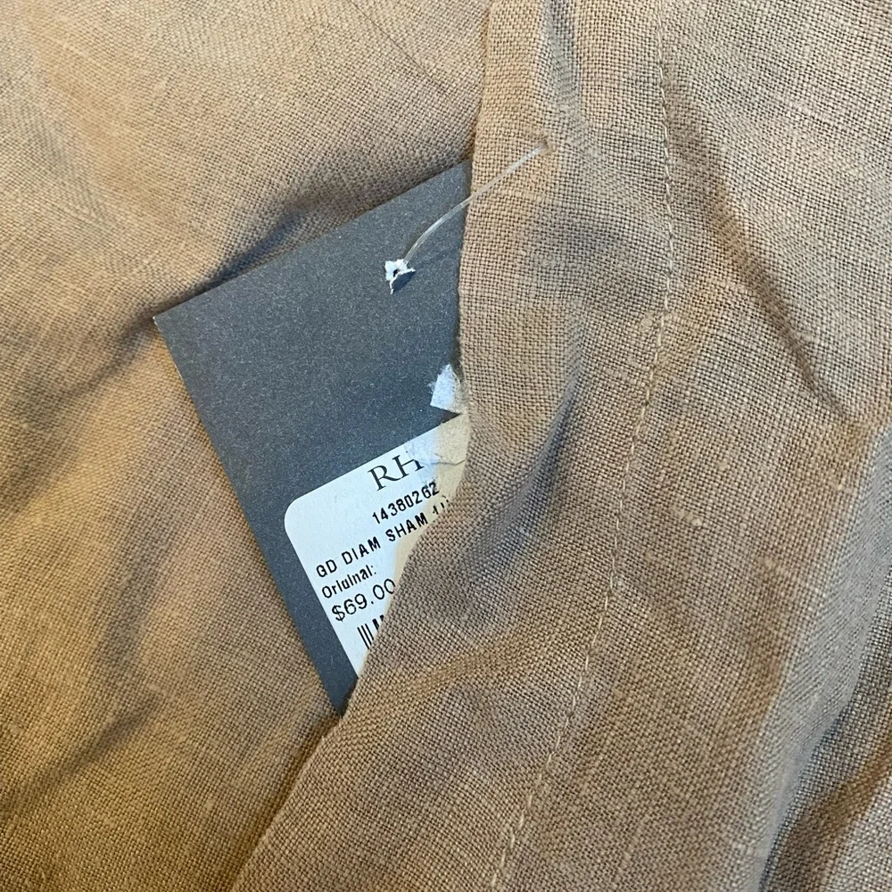 Two Restoration Hardware Lumbar Pillow Covers